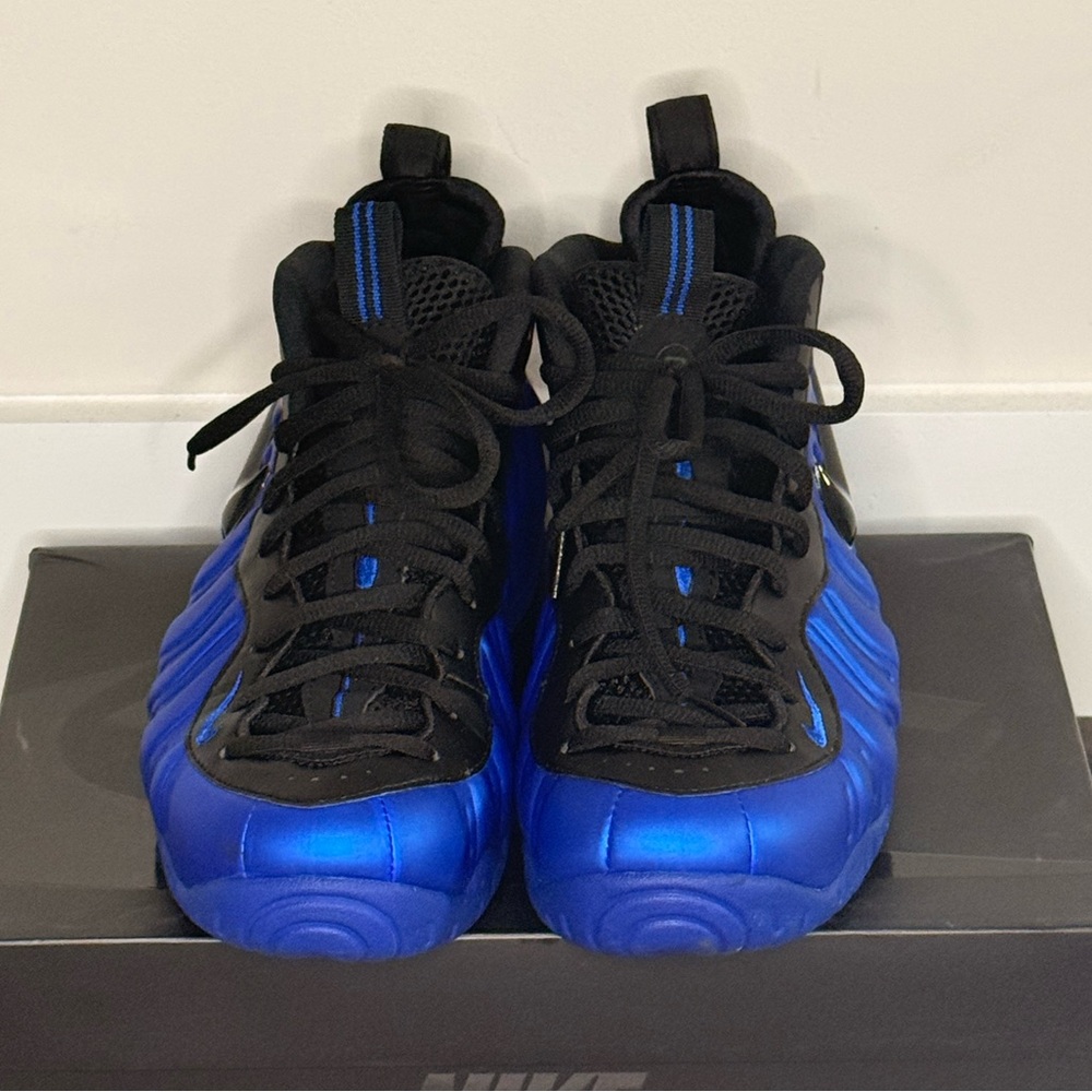 Nike Air Foamposite Pro Hyber Cobalt Size 10 - Picture 3 of 5